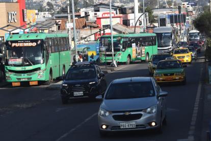 El crecimiento del tráfico promedio anual en Tumbaco es del 4,3 %, mientras que en Cumbayá es del 7,8 %.