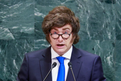 El presidente de Argentina, Javier Milei.