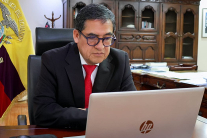 El presidente de la Corte Nacional de Justicia, José Suing, avanza en el trámite para la extradición de Xavier Jordán, para que afronte el juicio por el caso Metástasis.