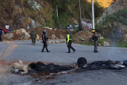Los cierres viales han marcado las actividades en Ecuador durante los días de paro nacional.