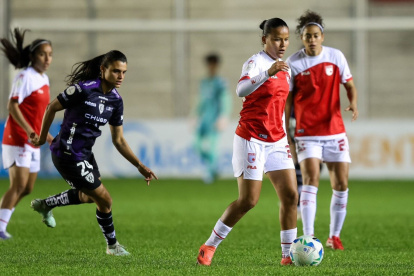 El equipo femenino de Independiente del Valle se enfrentó a Santa Fe (F) en la Copa Libertadores.