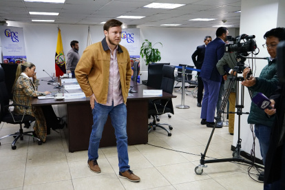 Augusto Verduga envió un escrito a la jueza Daniella Camacho para informarle que no pagará el monto de la caución.