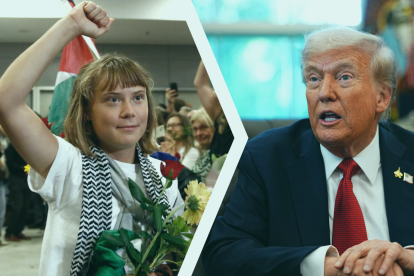 Trump ataca a Greta Thunberg y ella responde con ironía en redes sociales