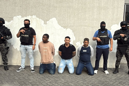 En un operativo, la Policía Nacional detuvo a Jorge Wilmer, alias El Chino, señalado como presunto financista de Los Chone Killers.