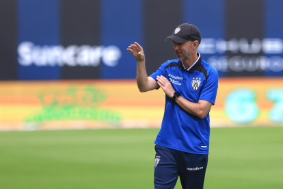 Javier Rabanal entrenador de Independiente del Valle.