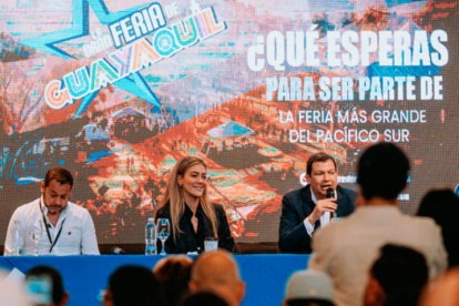 Se espera que al menos 400.000 personas lleguen a la gran Feria de Guayaquil.