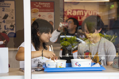 El ramen coreano es uno de los platos más buscado por los jóvenes.