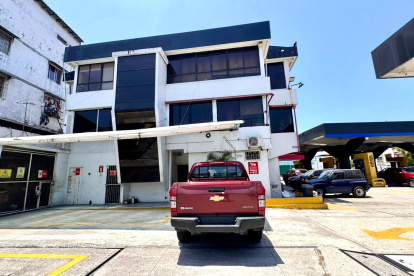 Uno de los lugares allanados por la Fiscalía.