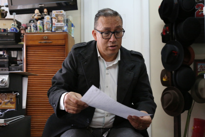 Néstor Marroquín aseguró que tenía más de 450.000 firmas para la revocatoria de Pabel Muñoz.