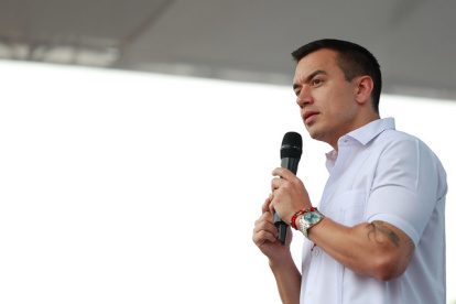 Daniel Noboa celebra el Nobel de la Paz 2025 otorgado a María Corina Machado.