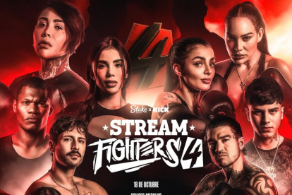 Son seis peleas las confirmadas en la cuarta edición del Stream Figthers.