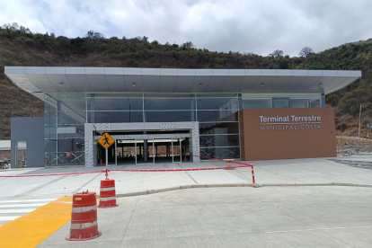 Así avanza la nueva Terminal Terrestre Costa.