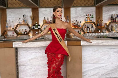 Samantha Quenedit, Miss Grand Ecuador 2025.