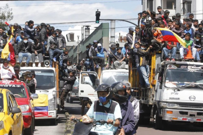 Del 13 al 30 de junio del 2022 hubo movilizaciones en Ecuador, protagonizadas por indígenas.