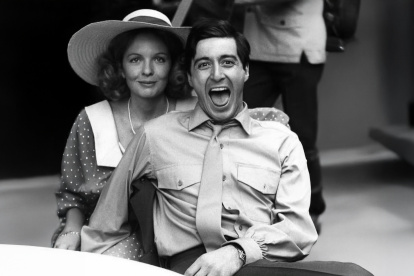 Diane Keaton y Al Pacino compartieron plató en El Padrino, desde donde surgió una relación que duró muchos años.