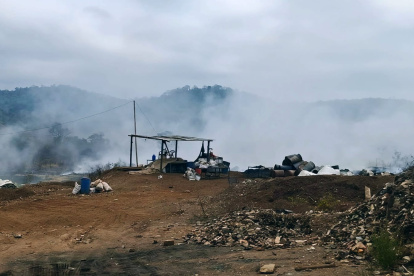 El hecho estaría relacionado a un incendio.