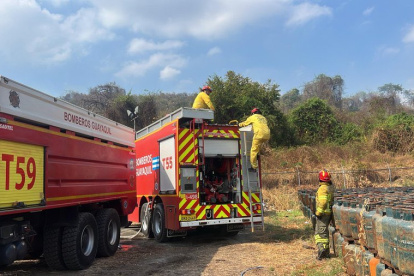 El incendio inició la tarde del pasado 11 de octubre.