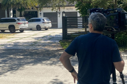 Investigación. El 2 de octubre, el FI y la HSI allanó en la madrugada la casa de Xavier Jordán, en Miami.