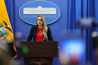 La vocera Carolina Jaramillo defendió el accionar del Bloque de Seguridad frente a las manifestaciones.