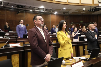 Los asambleístas durante la sesión del 14 de octubre de 2025.