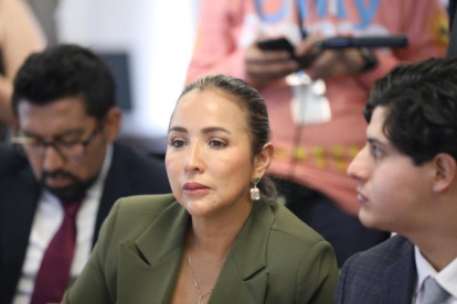 La asambleísta Yadira Bayas fue cuestionada por aparecer con una imagen estática durante una sesión virtual de la Comisión de Biodiversidad, lo que generó una queja formal dentro de su propia bancada.