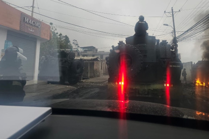 Según Reimberg, los enfrentamientos en Imbabura dejan heridos, pero no fallecidos.