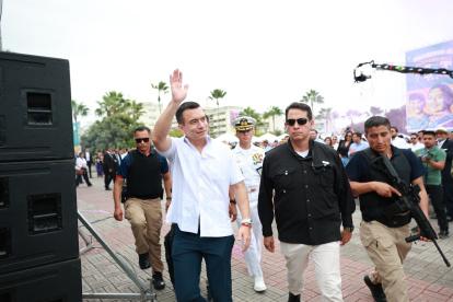 El presidente Daniel Noboa ha cerrado la posibilidad de diálogo con los "violentos".