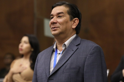 La vocera de Gobierno indicó que "no tiene nada qué decir" sobre una transacción de más de $2 millones que hizo su asambleísta alterno, Alvarado Campi.