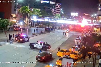 Segura EP confirmó que hubo la "detonación de artefactos explosivos" en la avenida Joaquín Orrantia, en el norte de Guayaquil.