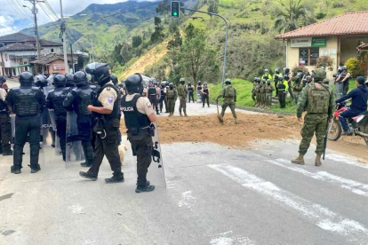 En la jornada de ayer 14 de octubre los enfrentamientos duraron más de 7 horas.