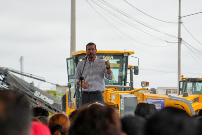 El ministro de Infraestructura y Transporte, Roberto Luque.