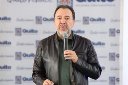 Pabel Muñoz, alcalde de Quito, se refirió al atentado con coche bomba en Guayaquil.