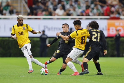 Ecuador empató 1-1 ante México en la última fecha FIFA.