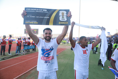La selección de Cabo Verde se clasificó por primera vez a un Mundial de fútbol.