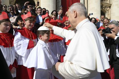Fotografía del papa León XIV en una imagen reciente.
