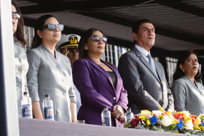 La ministra de Gobierno de Daniel Noboa, Zaida Rovira.