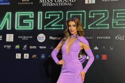 Samantha Quenedit, Miss Grand Ecuador 2025.