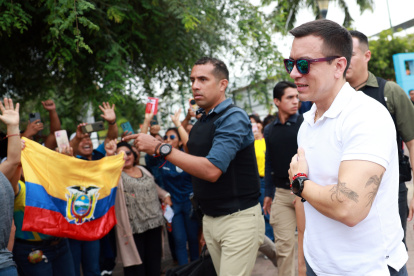 El presidente Daniel Noboa realiza agenda en territorio.