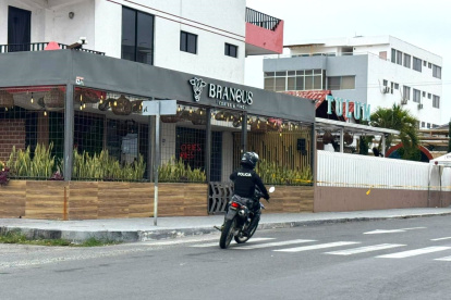 Este 17 de octubre, la Policía reforzó los patrullajes en áreas hoteleras y residenciales del cantón.