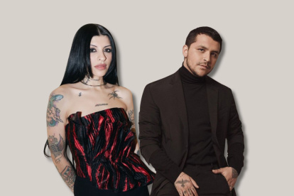 Cazzu envió en mensaje a Nodal en su último concierto.