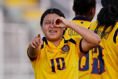 Mary Guerra, la número 10 de Ecuador, es una de las líderes del grupo y pieza clave en el mediocampo.