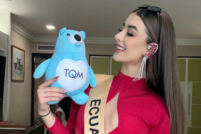 Samantha Quenedit quedó fuera de la competencia.