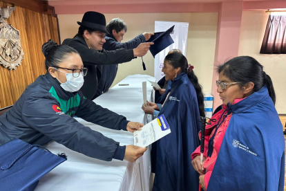 Técnicos. Un grupo de 51 productores se graduaron del programa.
AG-EXTERNO