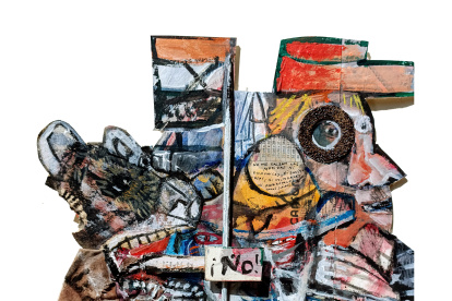 Moscona reivindica la cromática “desvergonzada”: colores instintivos, capítulos inacabados y los espacios en blanco.