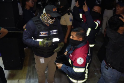 Más de 270 funcionarios de instituciones municipales participaron en los controles en La Mariscal.