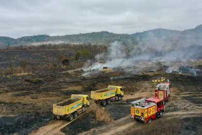 Los incendios forestales vienen en alza durante los últimos años en Guayaquil.
