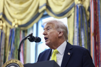 El presidente de Estados Unidos, Donald Trump.