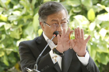 El presidente de Colombia, Gustavo Petro.