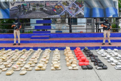 La droga incautada fue decomisada por las autoridades.