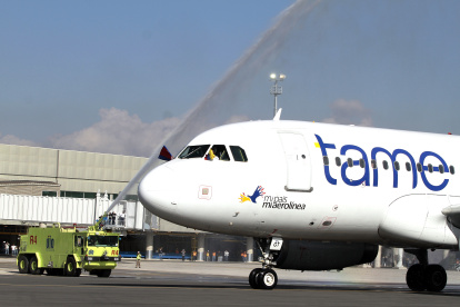 La empresa aerolínea estatal TAME EP llegó a acumular pérdidas por 400 millones de dólares.